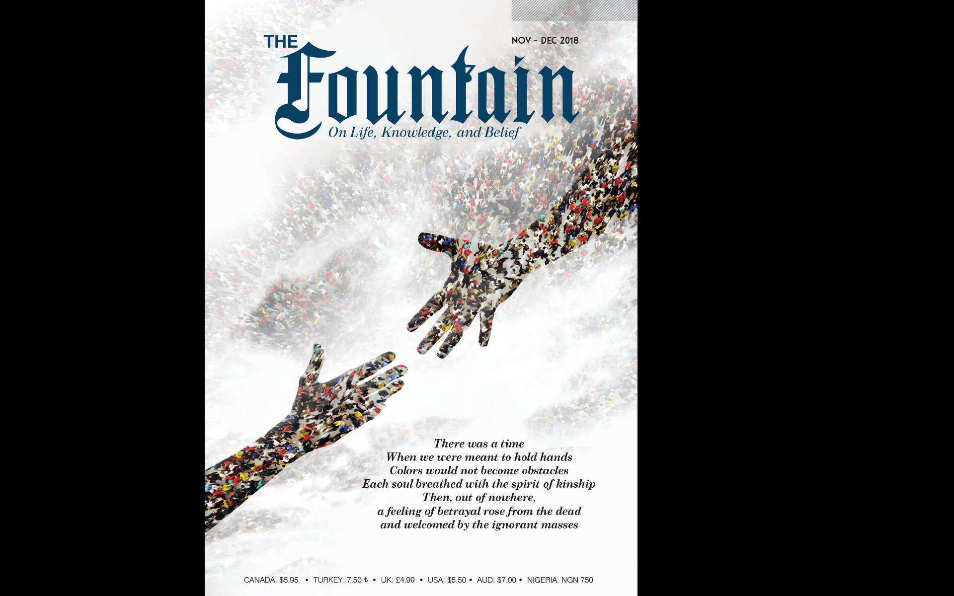 The Fountain Issue 126 (Nov - Dec 2018) Cover